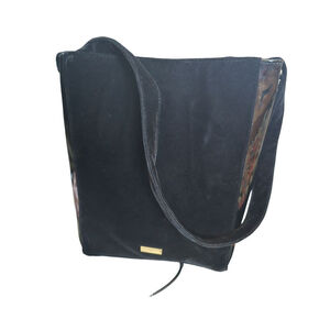 Carolina Herrera Black Velvet Good Girl Tote Bag One Size